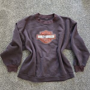 Harley-Davidson Women's Brown Sweater